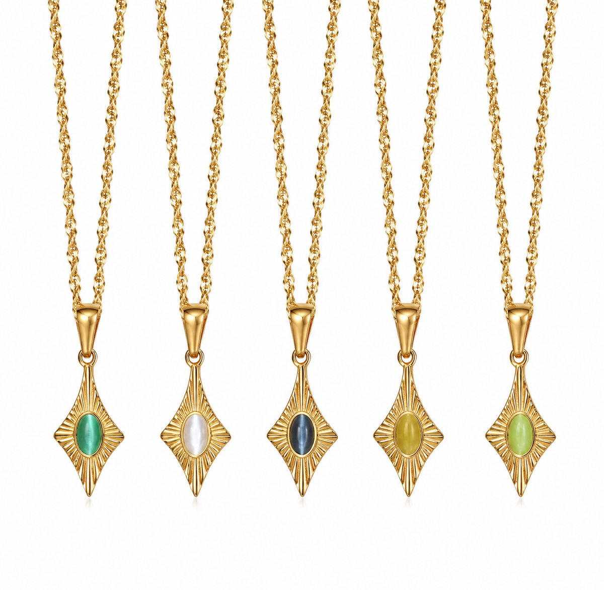 Cat Eye Necklace – Choose Your Energy
